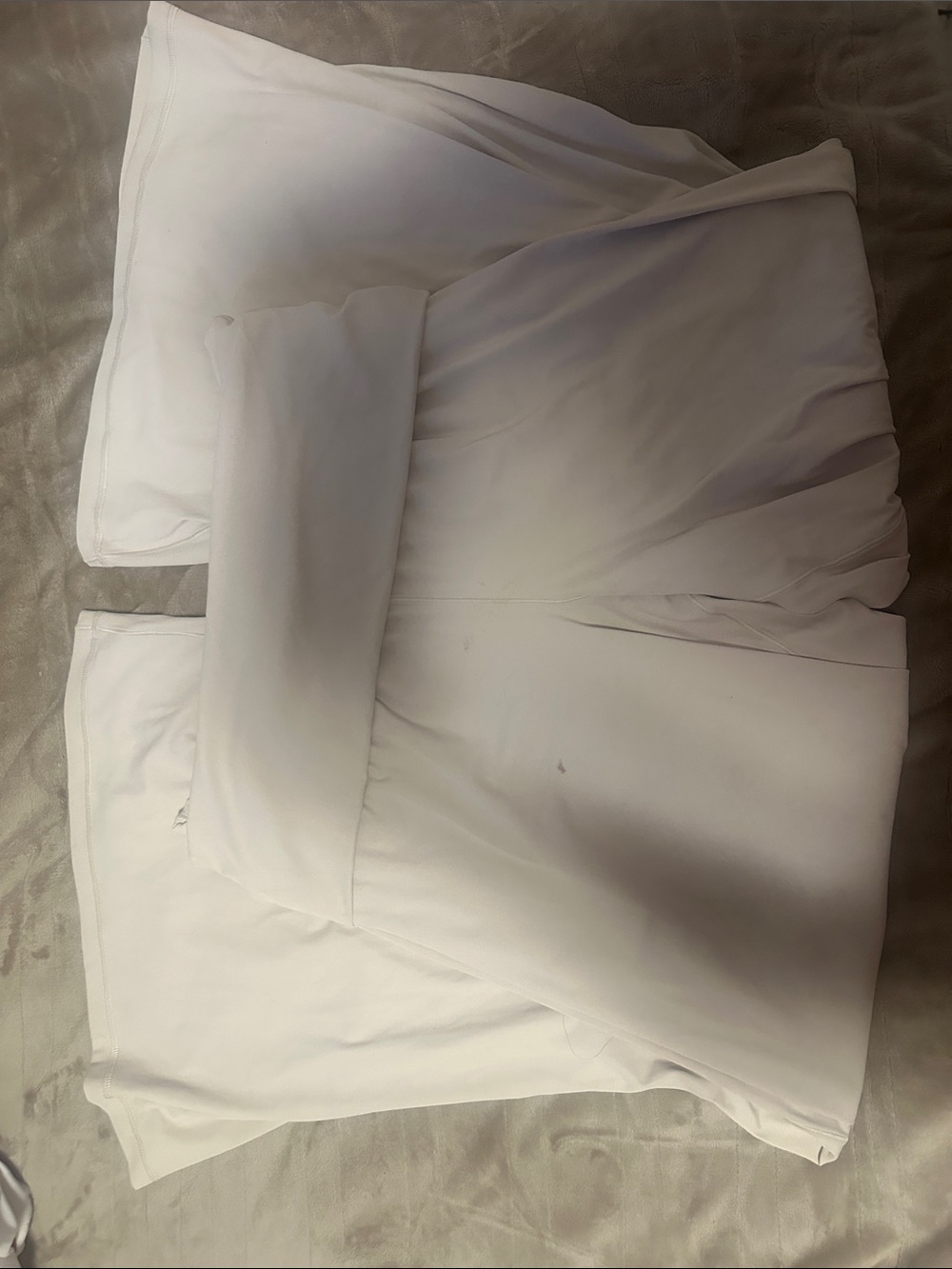 Offline by Aerie white fold over leggings